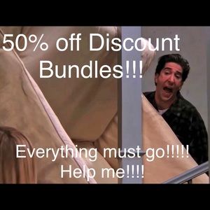50% Off discount bundles! All gone by tomorrow!!!